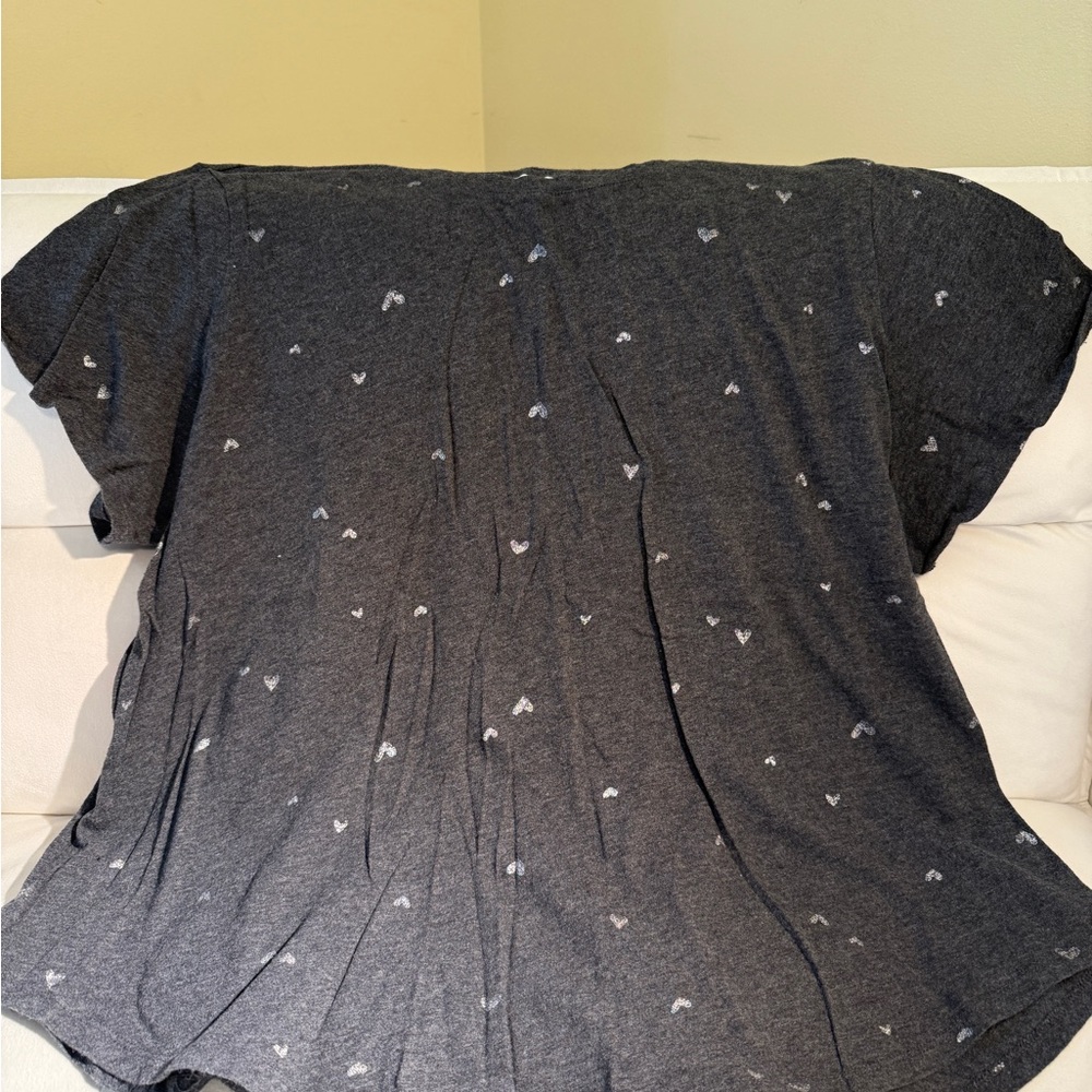 Old Navy Charcoal Tee